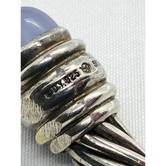 David Yurman Renaissance Color Stones 925 585 Cuff Bracelet READ - Picture 10 of 16